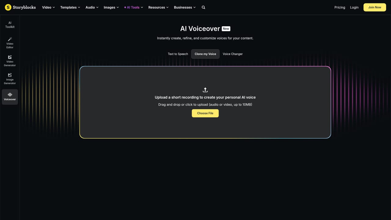 Storyblocks TTS — Review or extend the suite