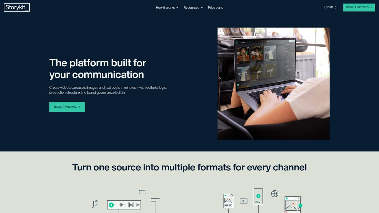Storykit — Review how the platform works