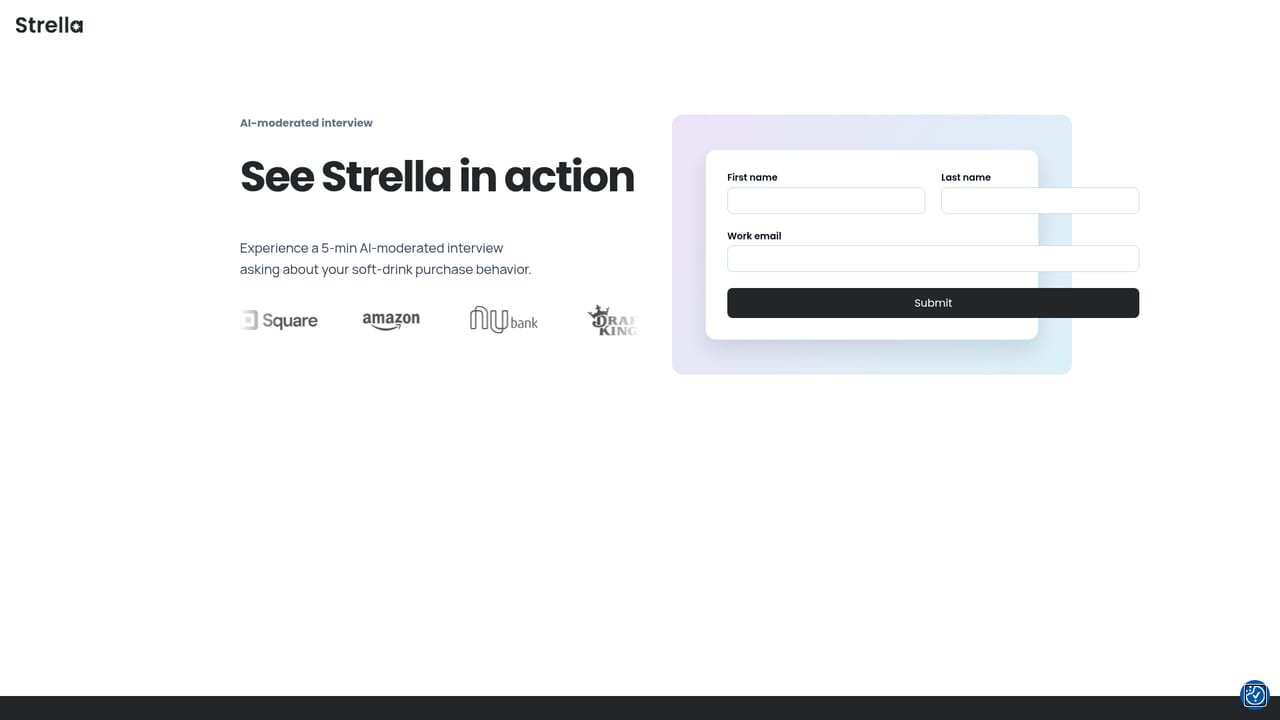 Strella — Explore a sample interview