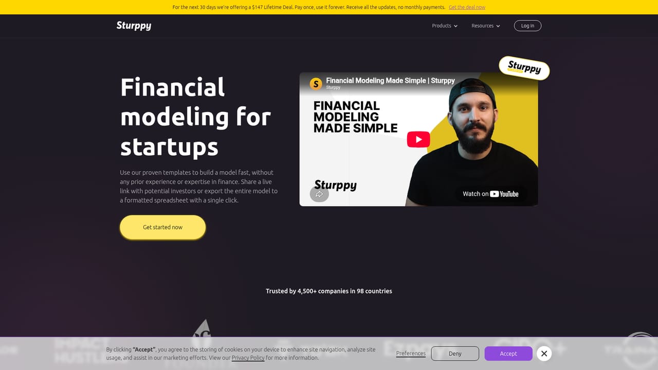 Sturppy — Build the financial model the assistant will reason over