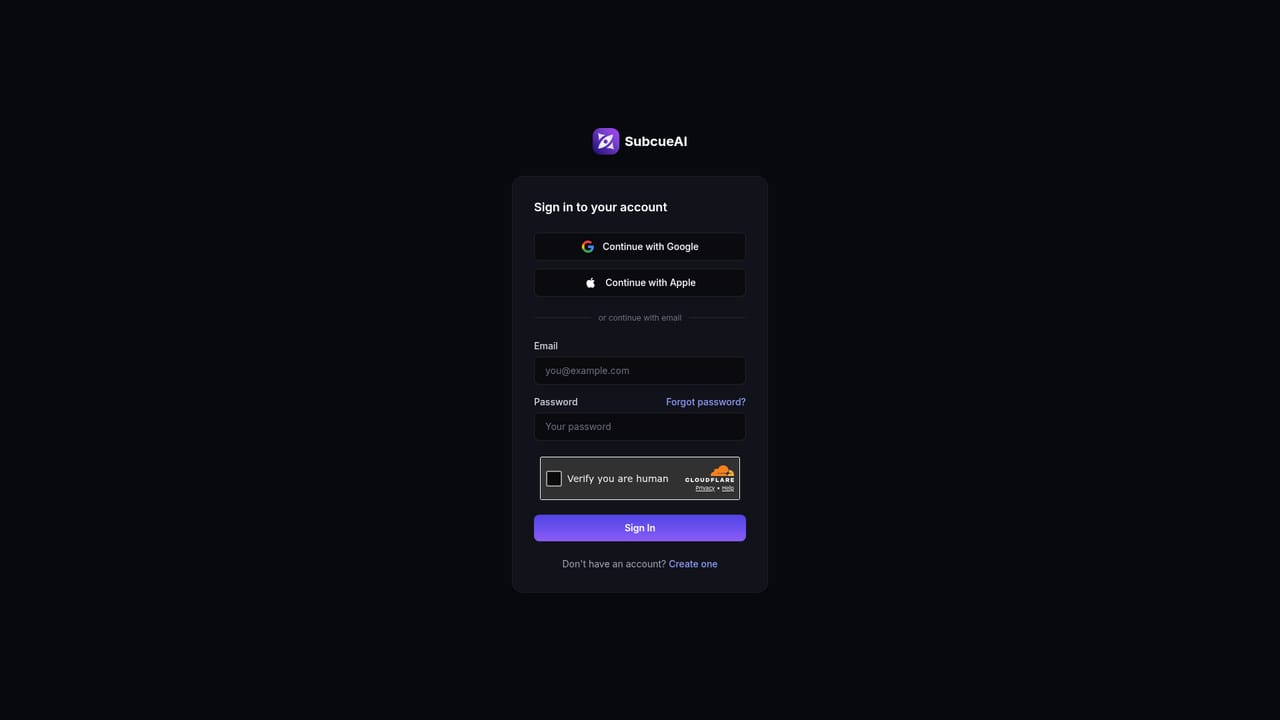 SubcueAI — Review the performance analysis