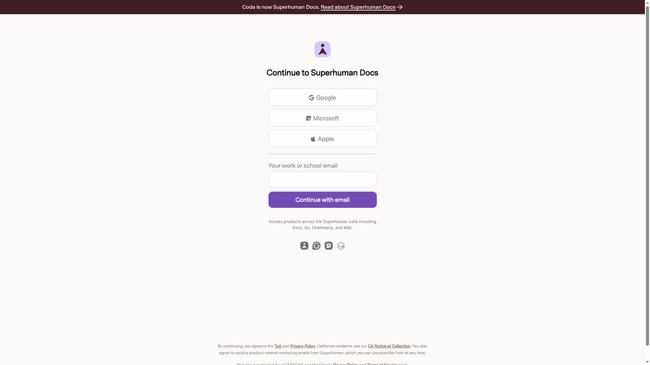 Superhuman — Bring in Docs for team work
