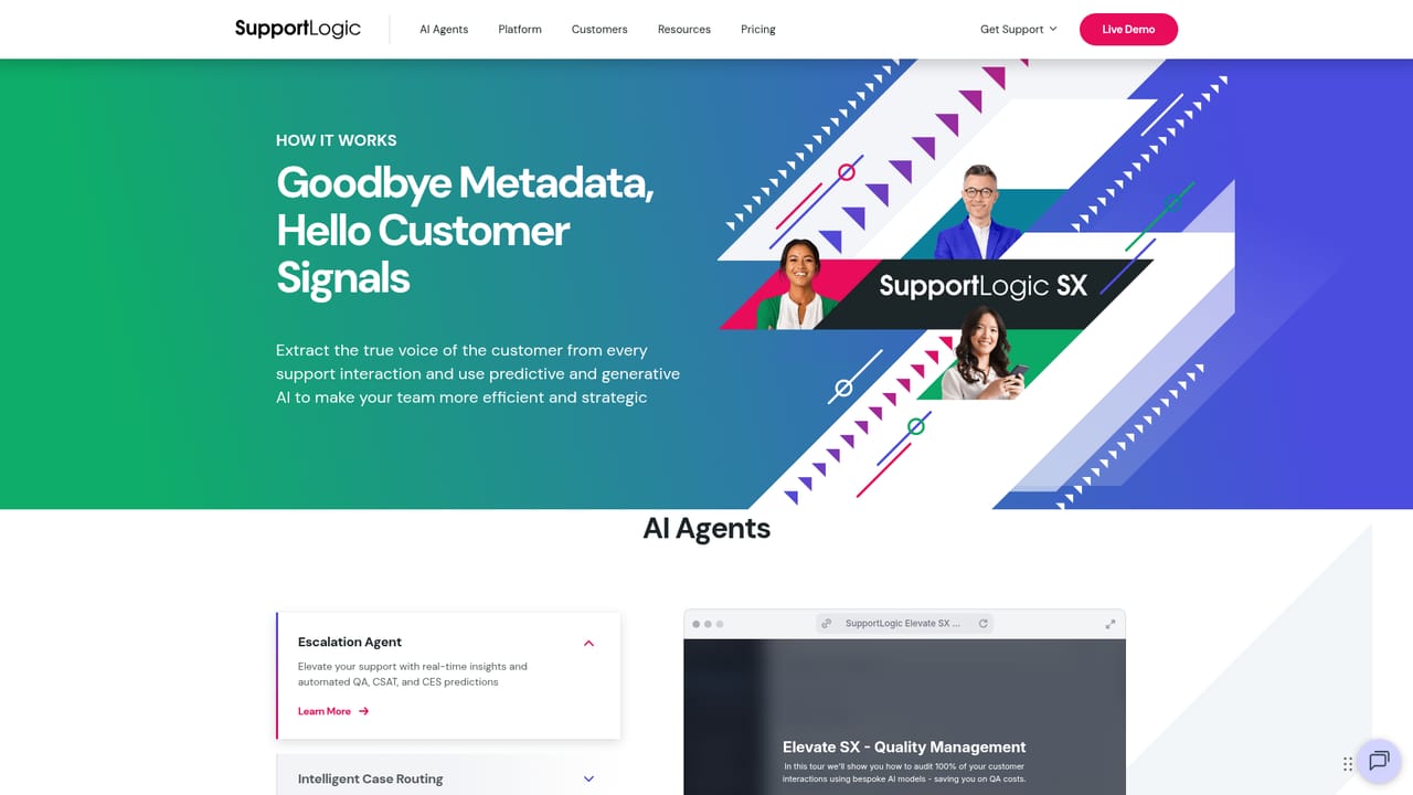 Supportlogic — Review the platform architecture