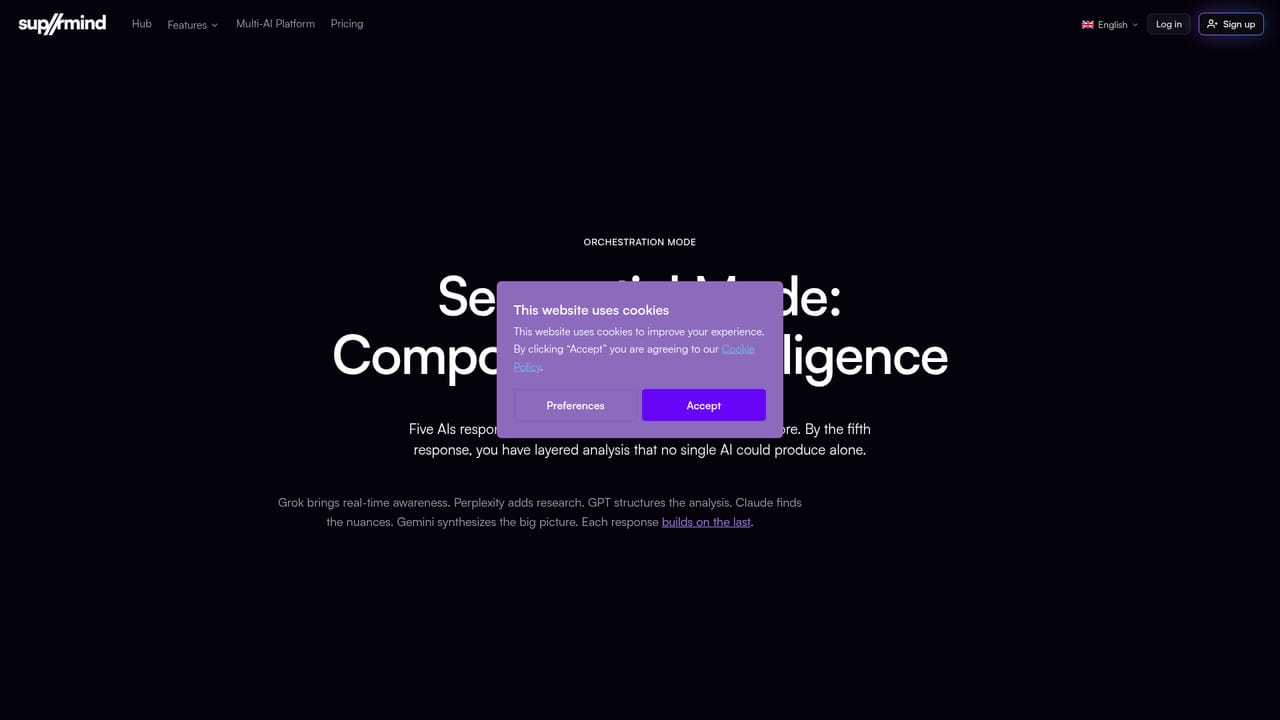 Suprmind — Choose a mode for your question