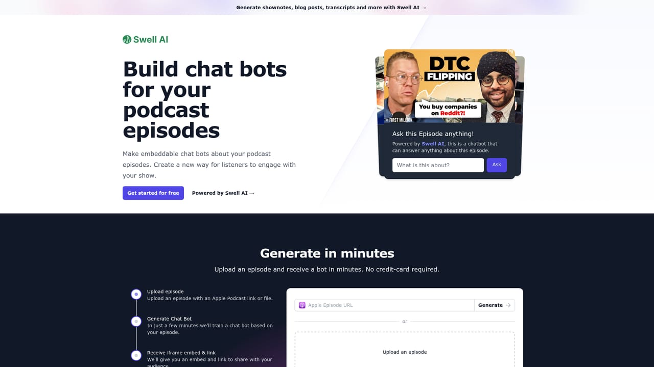 Swell AI — Ask Swell Chat follow-up questions