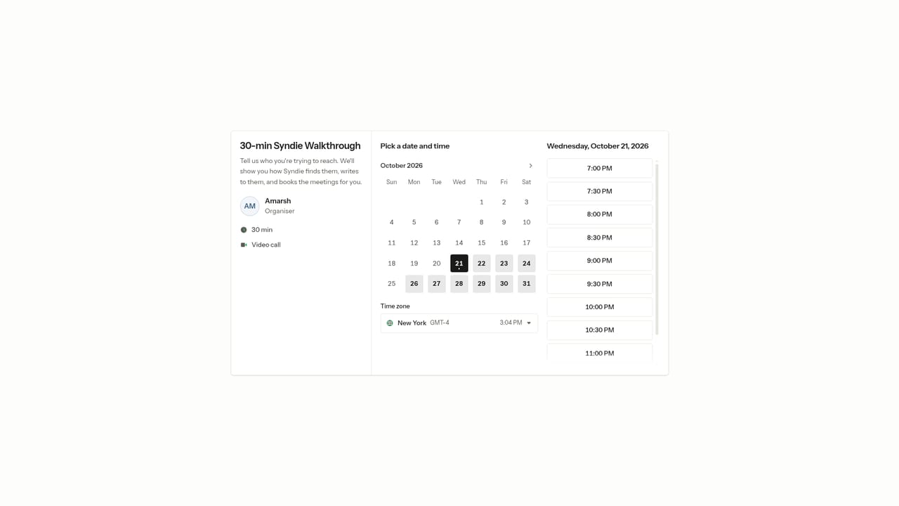 Syndie.io — Book a demo if you want a guide