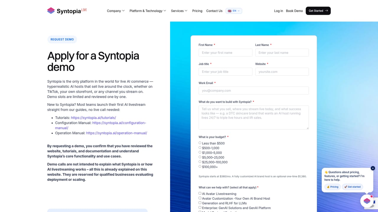 Syntopia — Book a demo for team or enterprise rollout