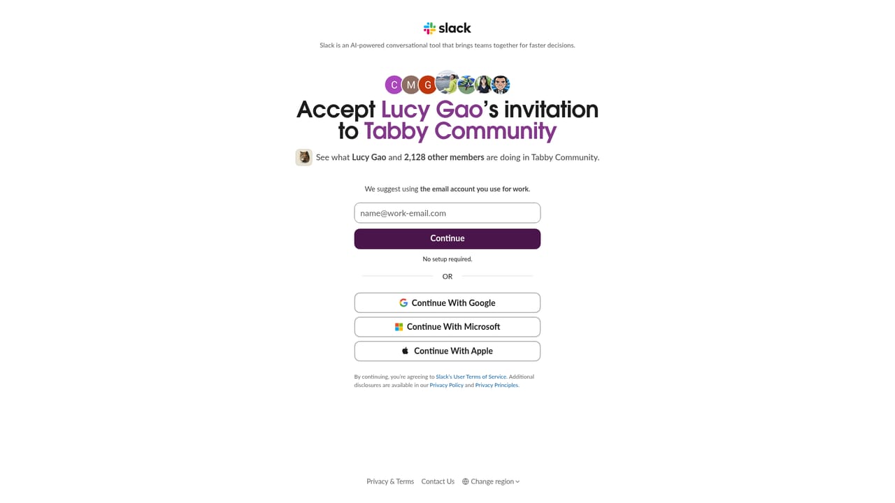 Tabby — Join the community