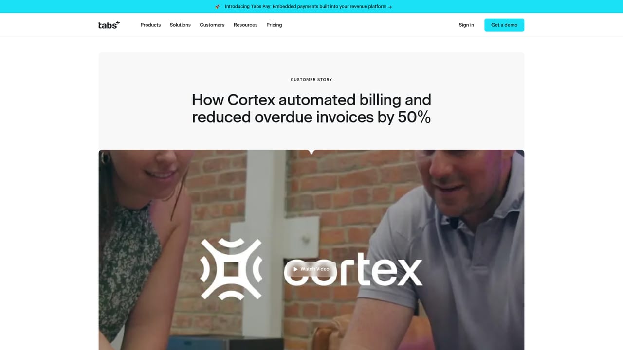 Tabs AI — Read the Cortex case study