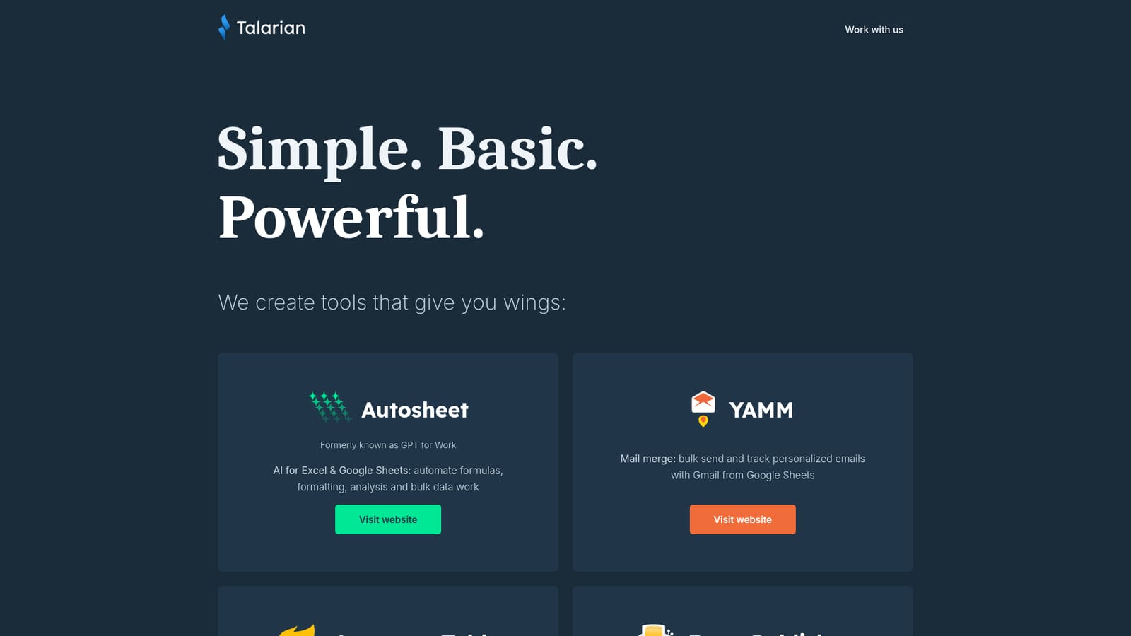 Talarian — Install the add-on for your spreadsheet platform