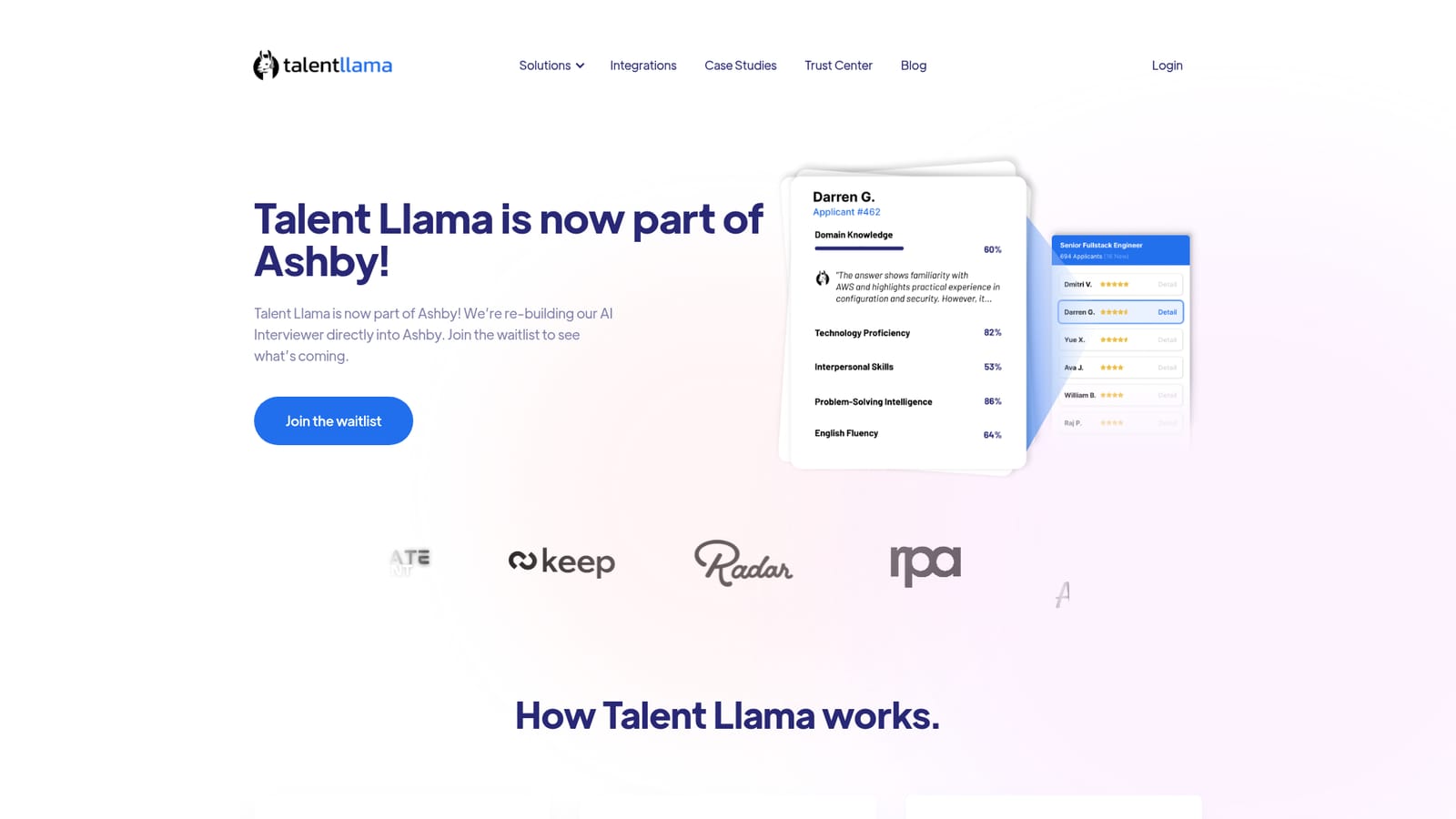Talent Llama — Join the waitlist for access