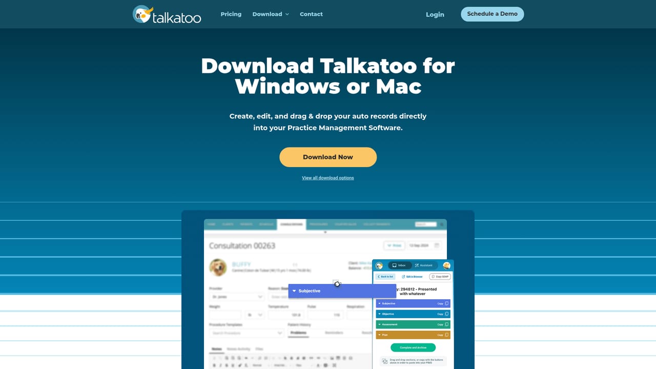 Talkatoo Dictation Software — Install the desktop app