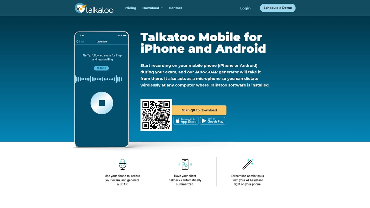 Talkatoo Dictation Software — Add the mobile mic