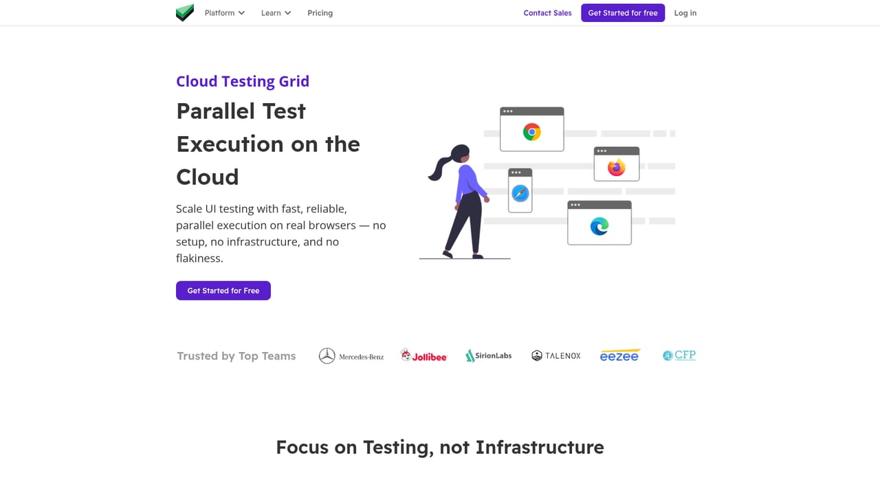 TAMI Studio by UI-licious — Run tests on the cloud grid