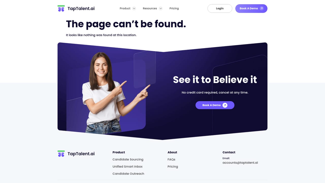 TapTalent — Generate an assessment for the role