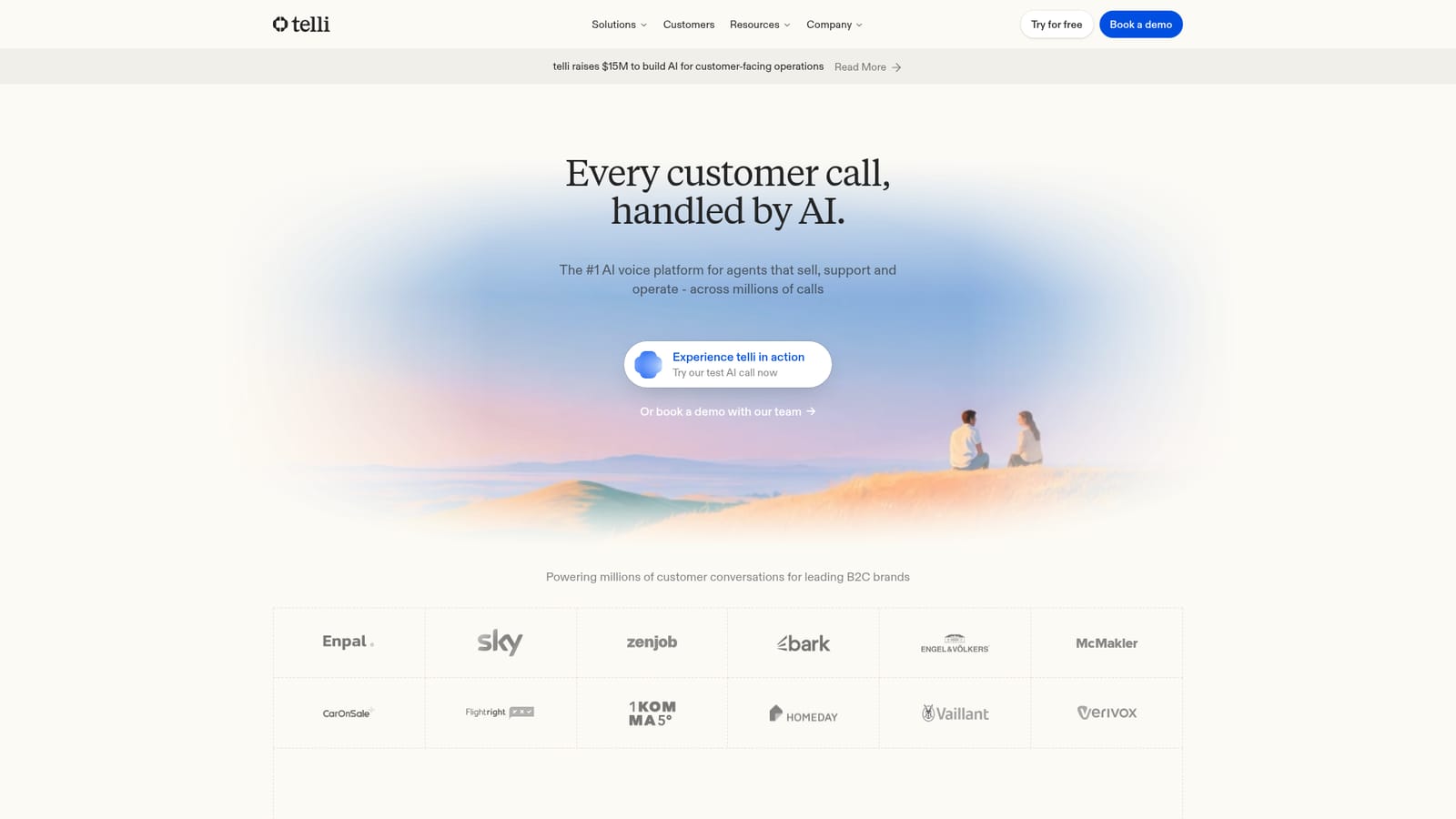 telli — Try a live test call