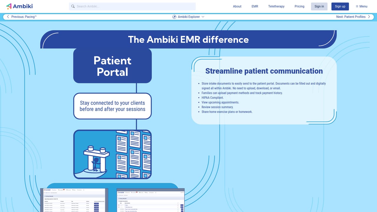 Tenalog — Collect patient consent