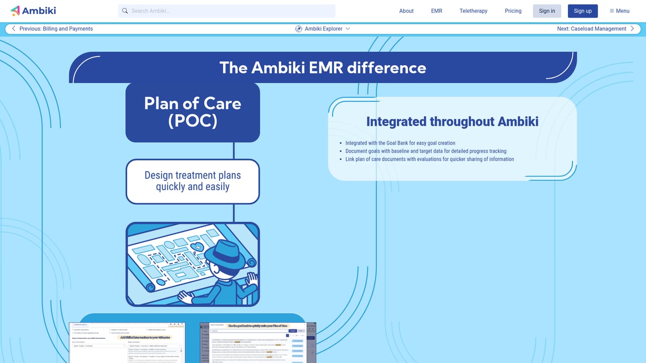 Tenalog — Add the patient and their goals