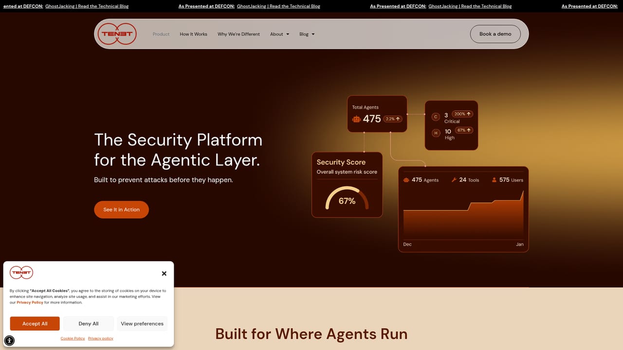 Tenet Security — Review the platform overview