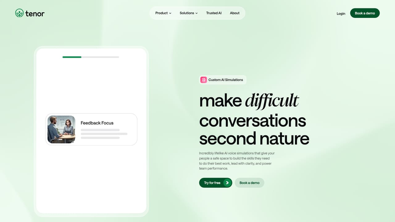 Tenor — Review the simulation approach