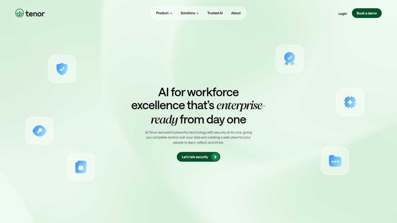 Tenor — Confirm trust and safety terms