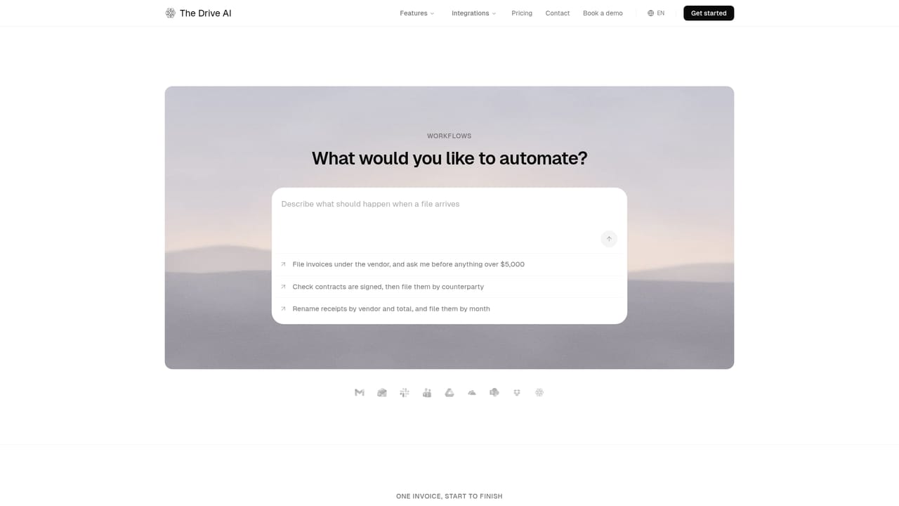 The Drive AI — Automate recurring jobs