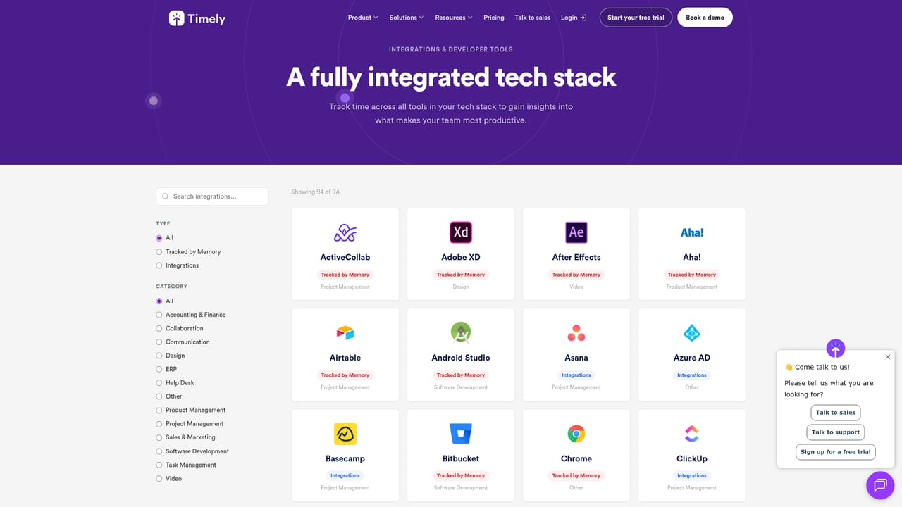 Timely — Connect the rest of your stack