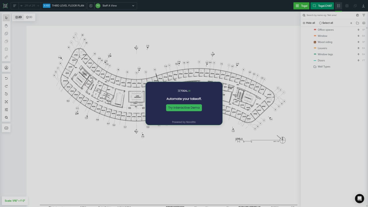 Togal — Try the self-guided tour