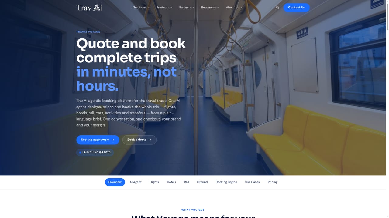 TravAI — Check the booking and support modules