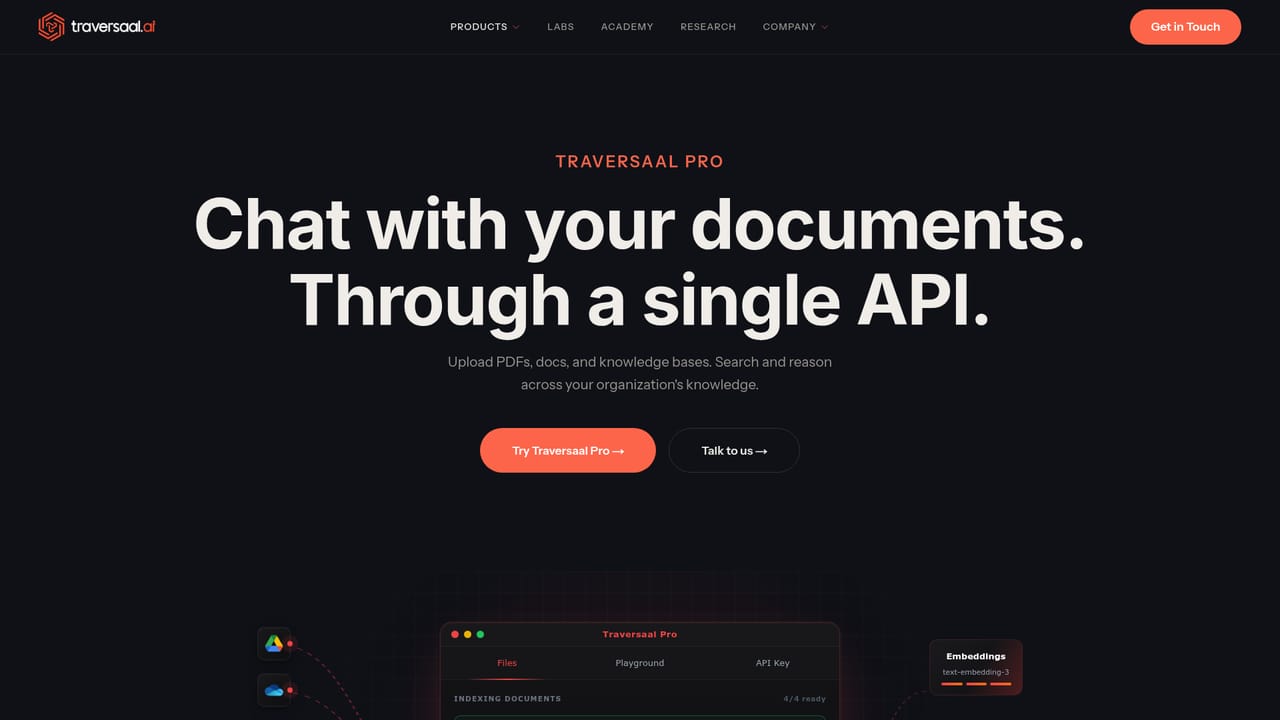 Traversaal — Check the search products