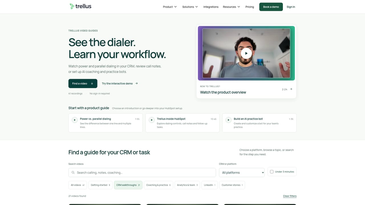 Trellus — Install the Chrome extension and sign in