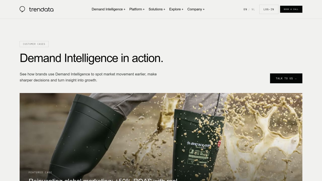 Trendata — Review customer cases