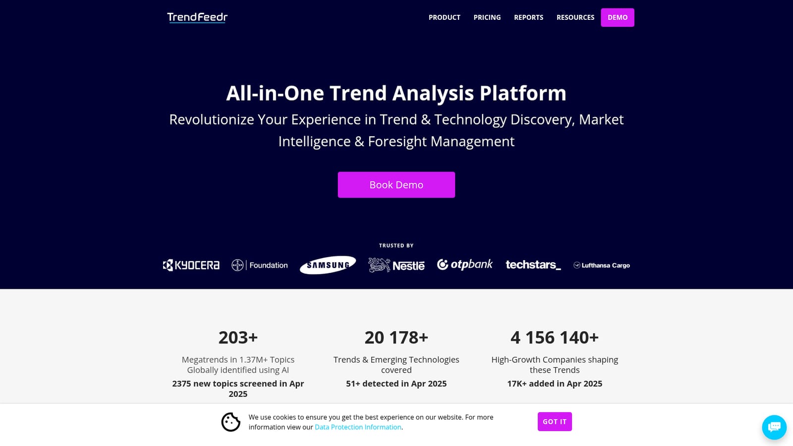 TrendFeedr — Review the platform scope