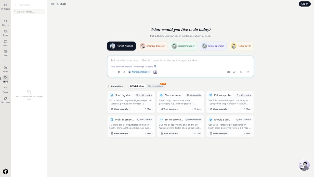Trenz — Open the Trenz chat workspace