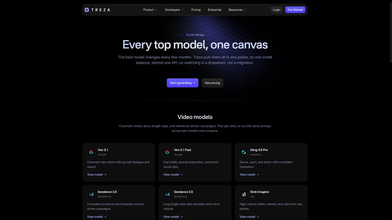 Treza Faceless Video Generator — Swap models if needed