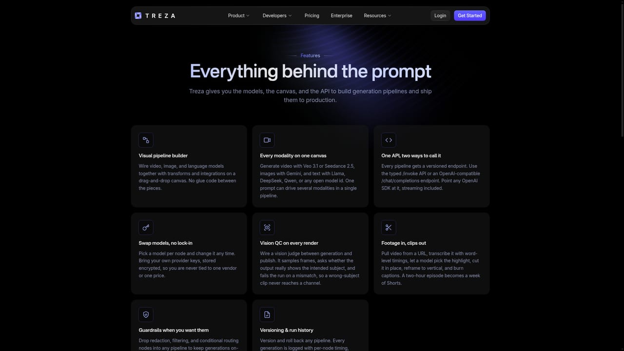 Treza Faceless Video Generator — Edit the cut