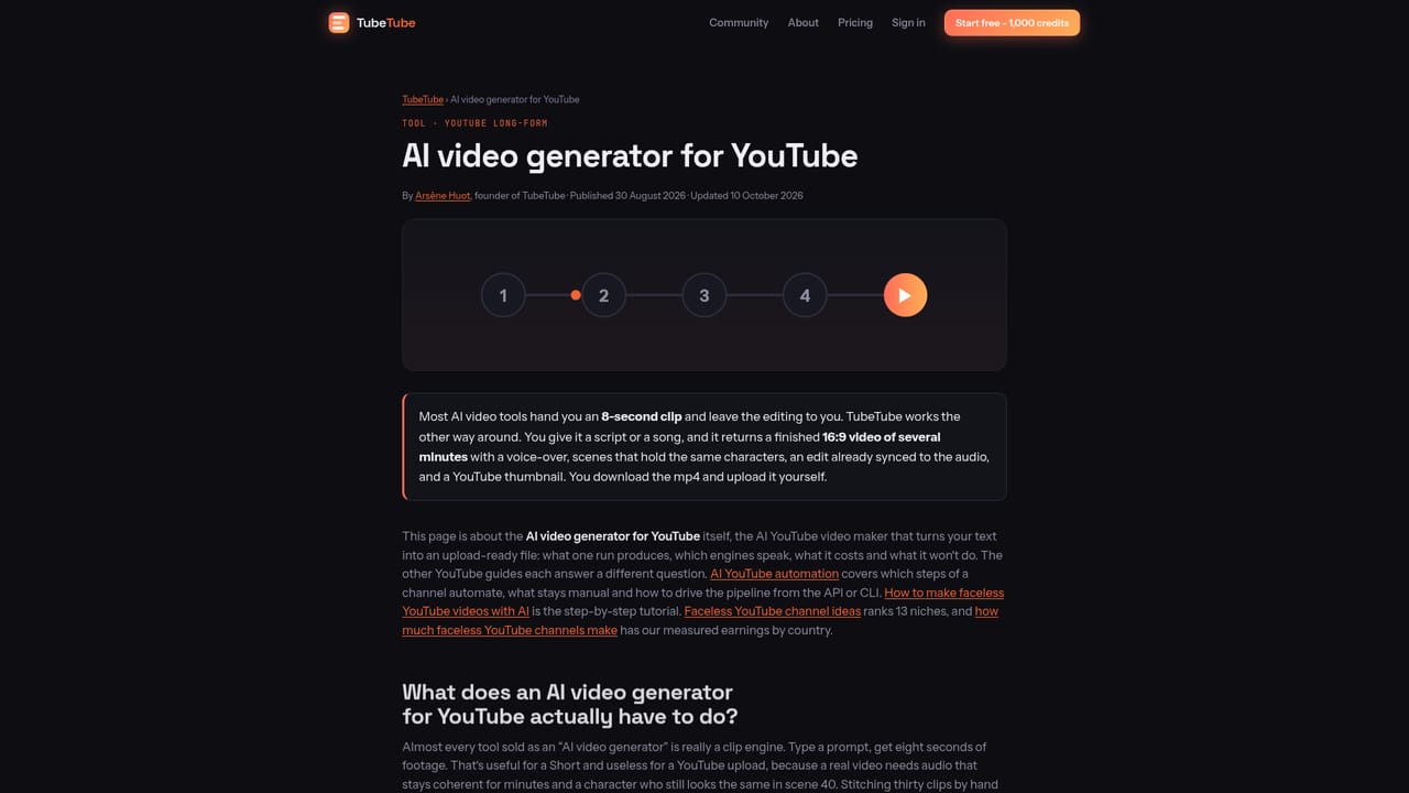 TubeTube — Download the final cut