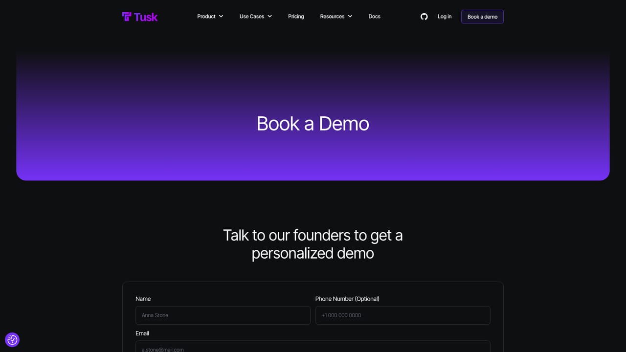 Tusk — Install the Tusk CLI in your service root