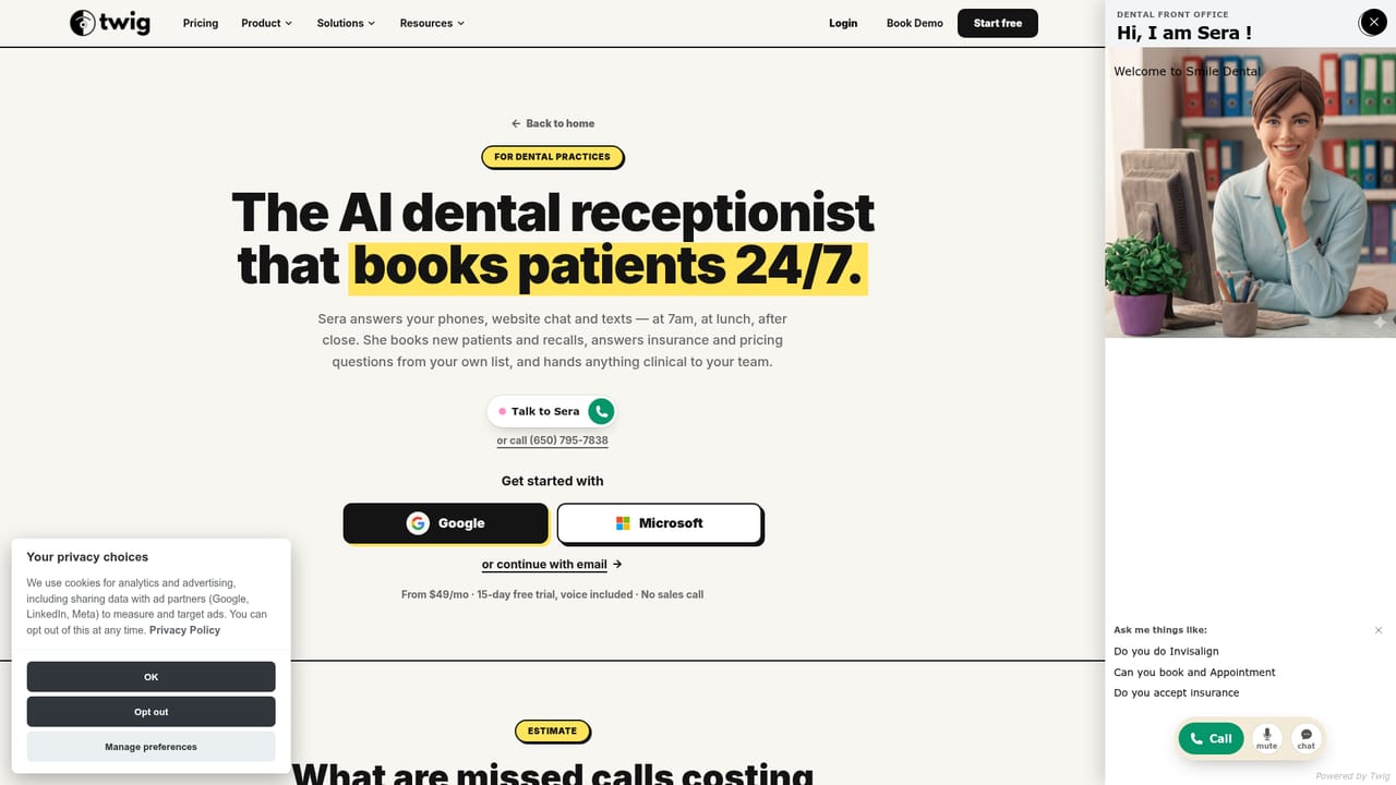Twig AI — Review an industry scenario
