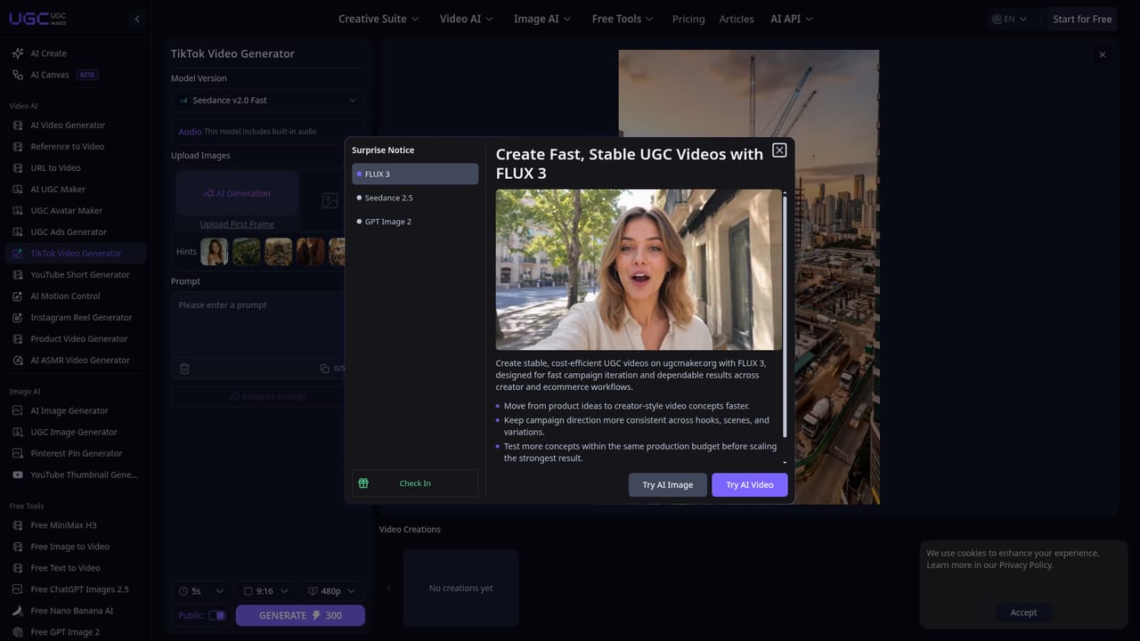UGC Maker AI — Adapt for each channel