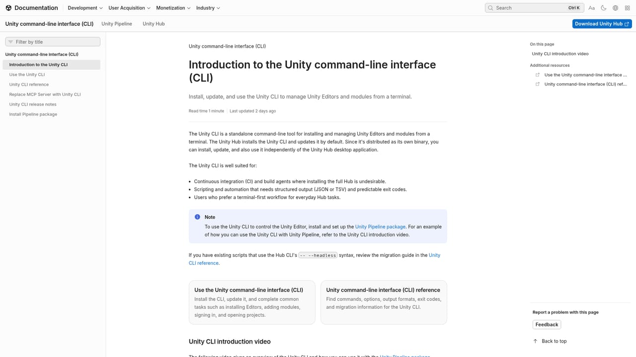 Unity — Connect your own agent