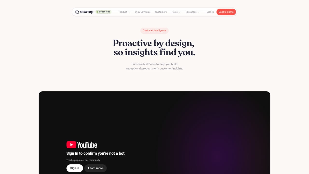Unwrap — Connect your feedback sources