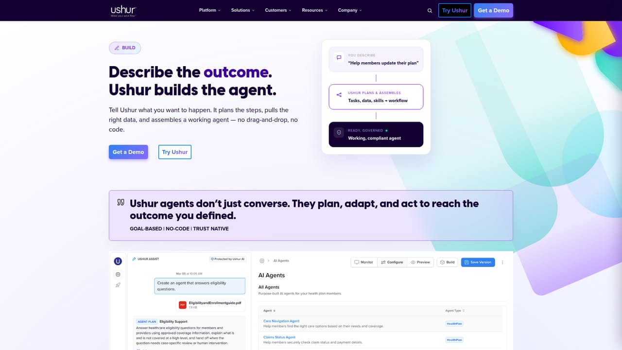 Ushur — Build the journey in Studio