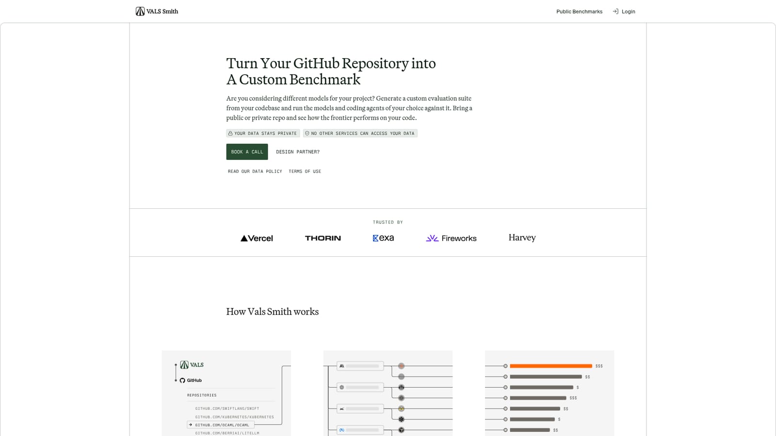 Vals Smith — Connect your repository