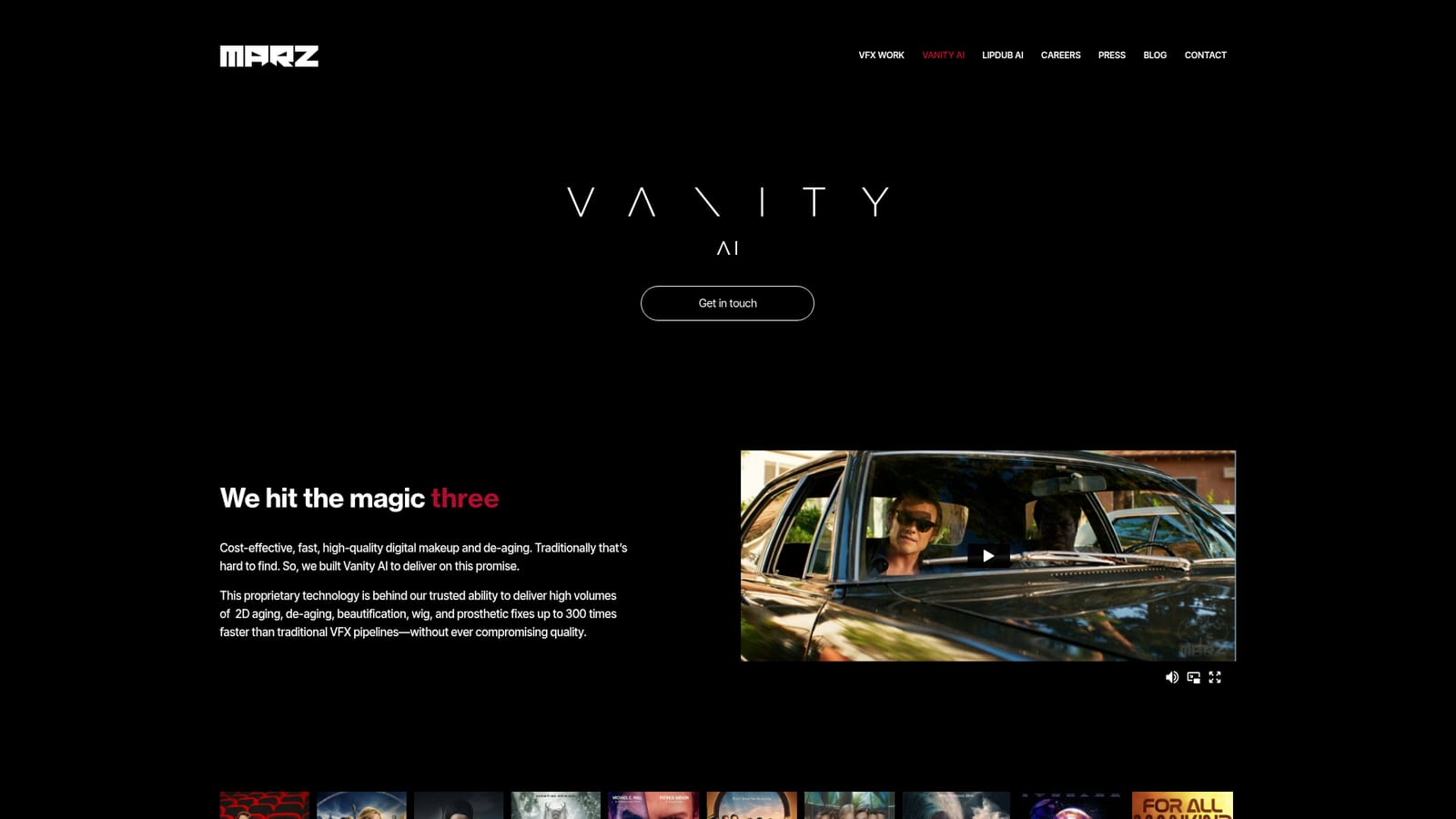 Vanity AI — Request access through the contact form