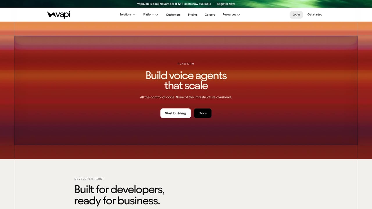 Vapi — Review the platform capabilities