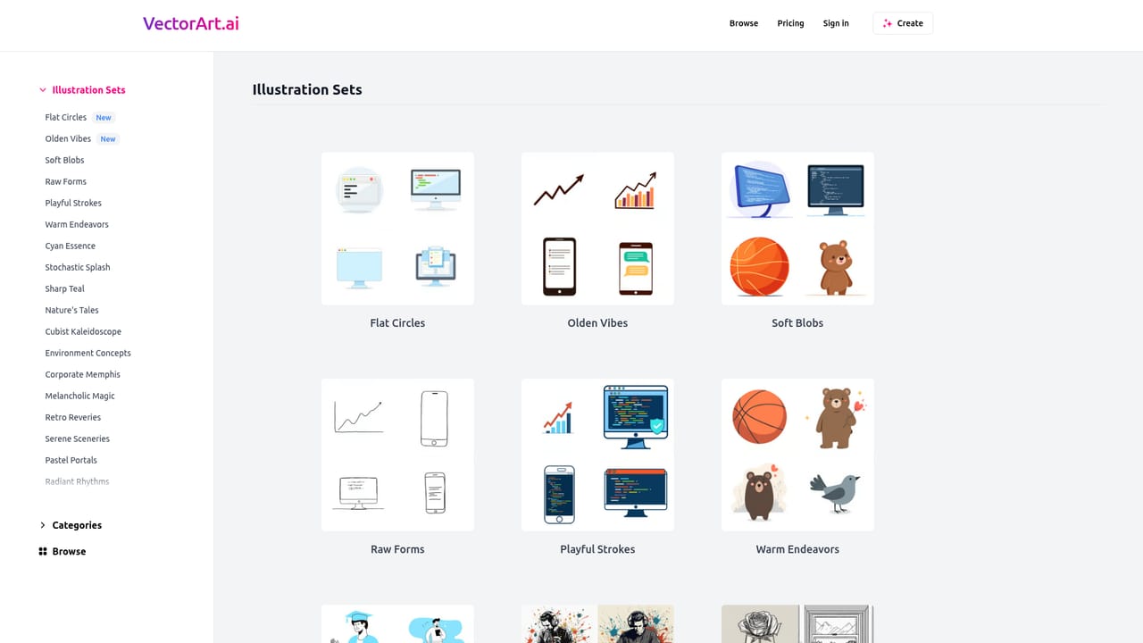 VectorArt — Browse the free gallery