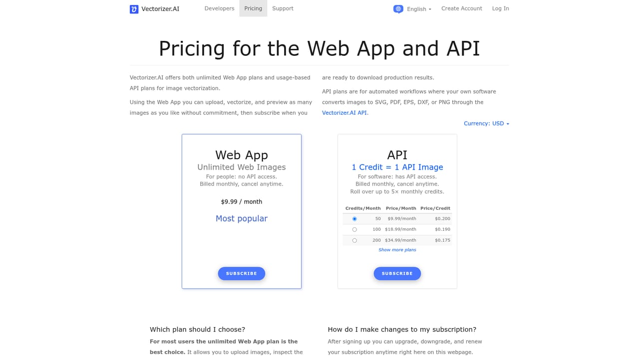 Vectorizer — Check pricing before volume work