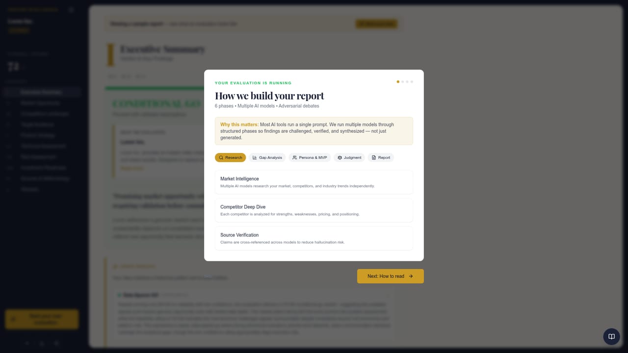 Verve Intelligence — Check a sample report