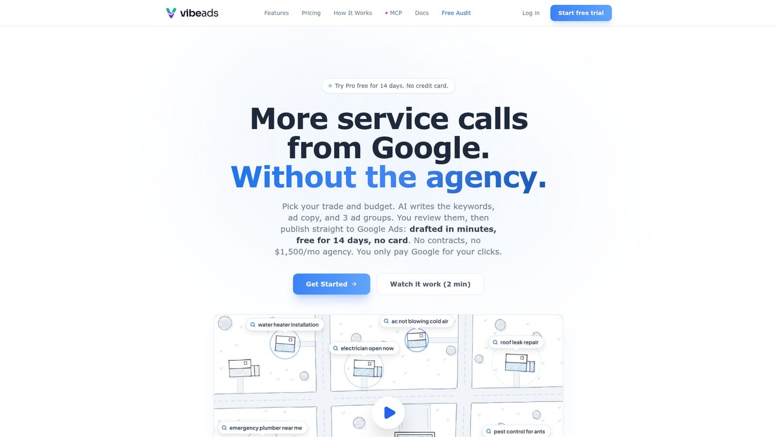 VibeAds — Preview a campaign first